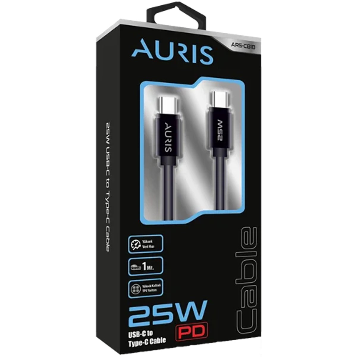 ARS-CB18 Usb-C Type-C Kablo 25W